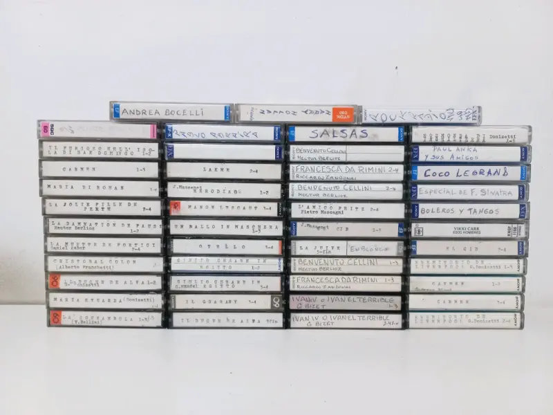 Lote de 47 Cassettes Sony Usados - 2