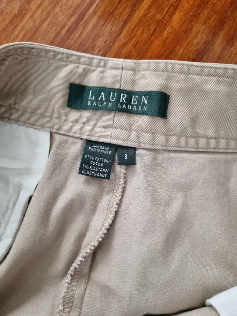 Bermudas beige para mujer Ralph Lauren - 2