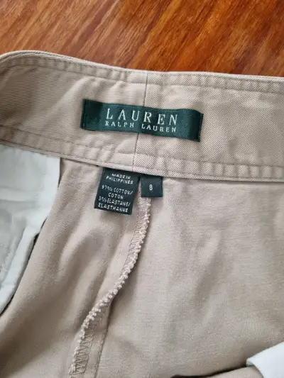 Bermudas beige para mujer Ralph Lauren - miniatura 2