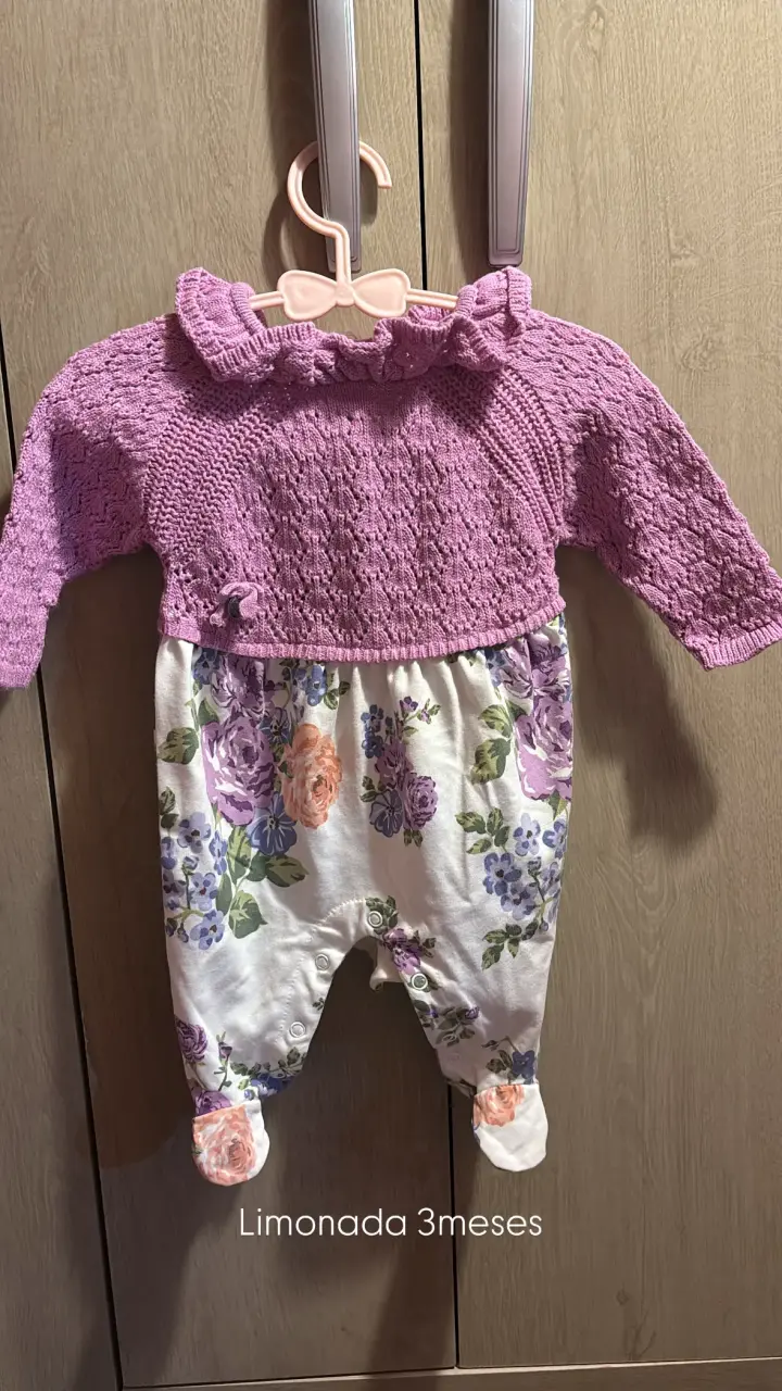 Enterito de bebé Limonada floral 3 meses