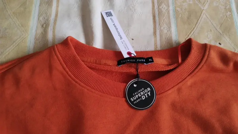 Polerón naranja Fashion Park XL - 1