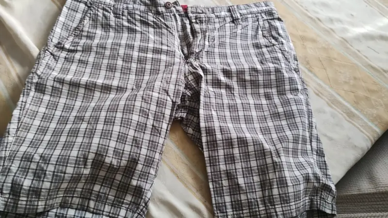 Shorts de hombre a cuadros y rayas L /XL - 1