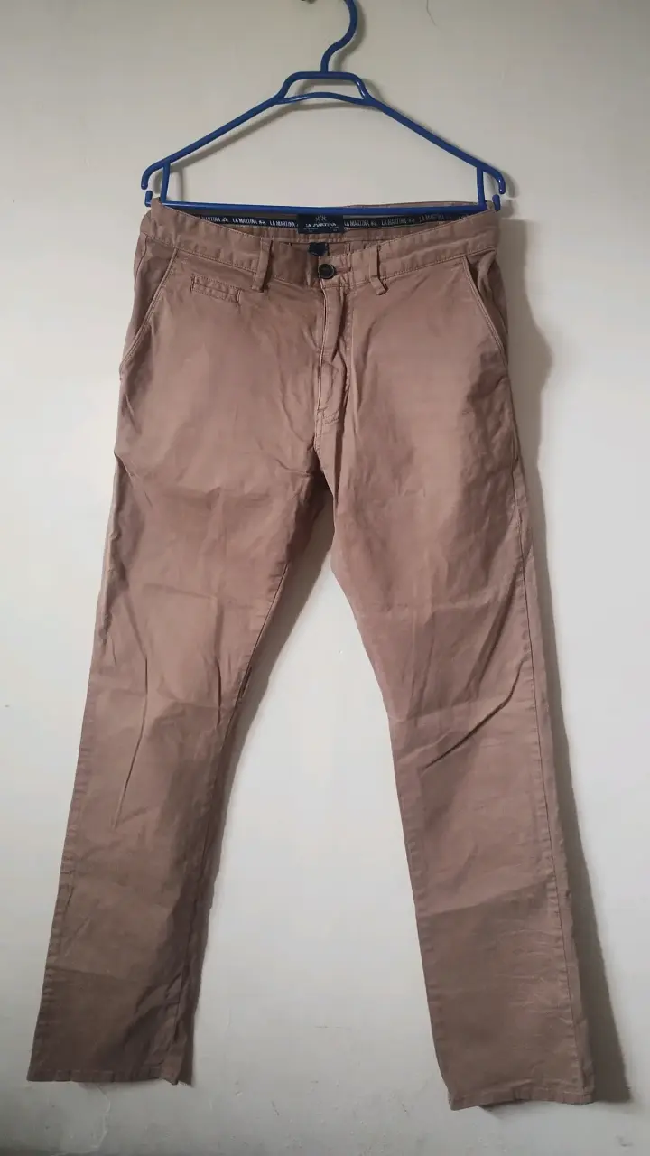 Pantalones La Martina color beige para hombre