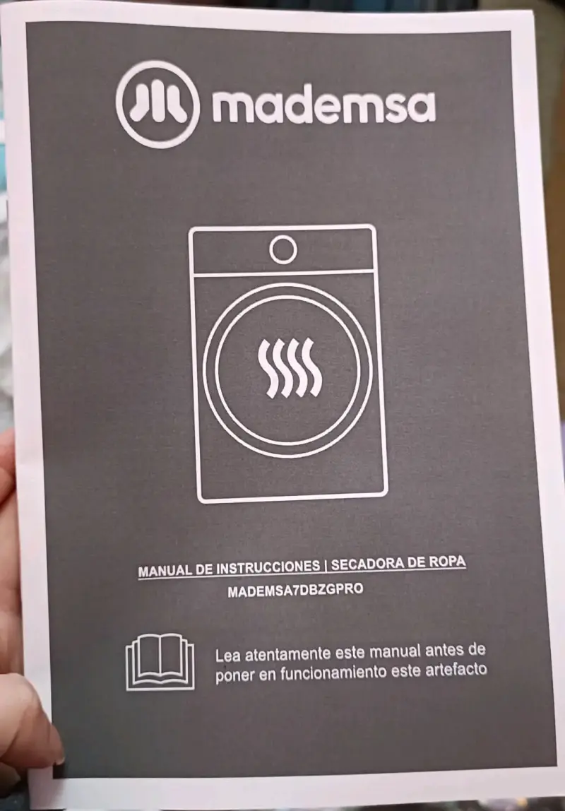Secadora de Ropa Mademsa 7kg en buen estado - 4