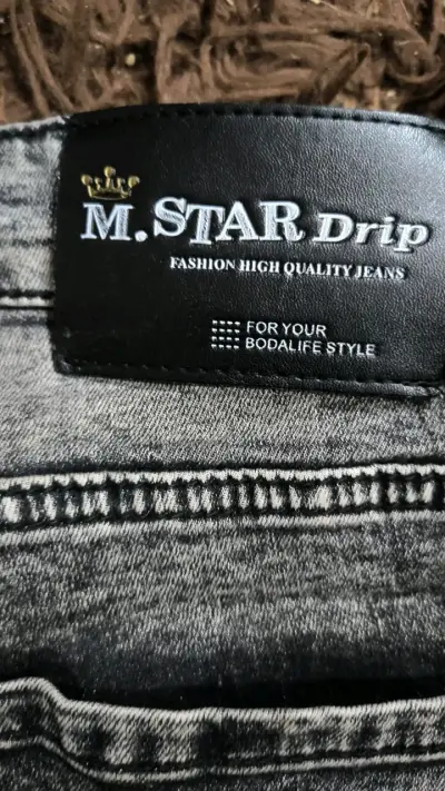 Jeans desgastados M.Star Drip Purple Brand - miniatura 3