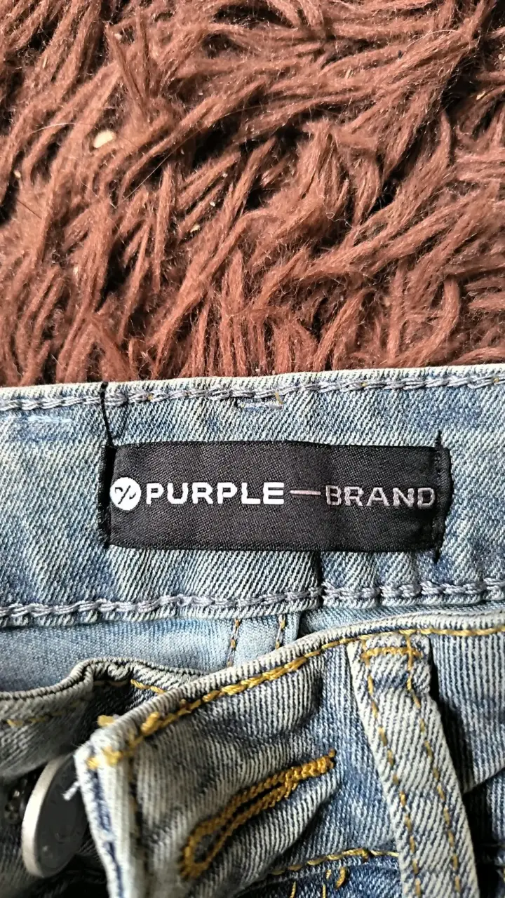 Jeans desgastados M.Star Drip Purple Brand - 4