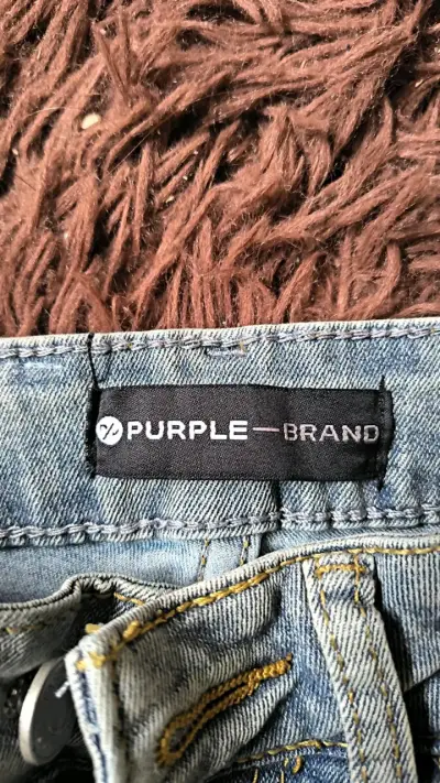 Jeans desgastados M.Star Drip Purple Brand - miniatura 4