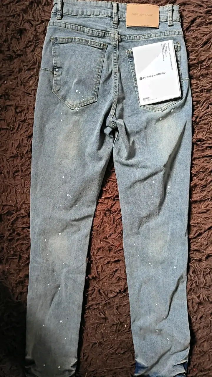 Jeans desgastados M.Star Drip Purple Brand - 5