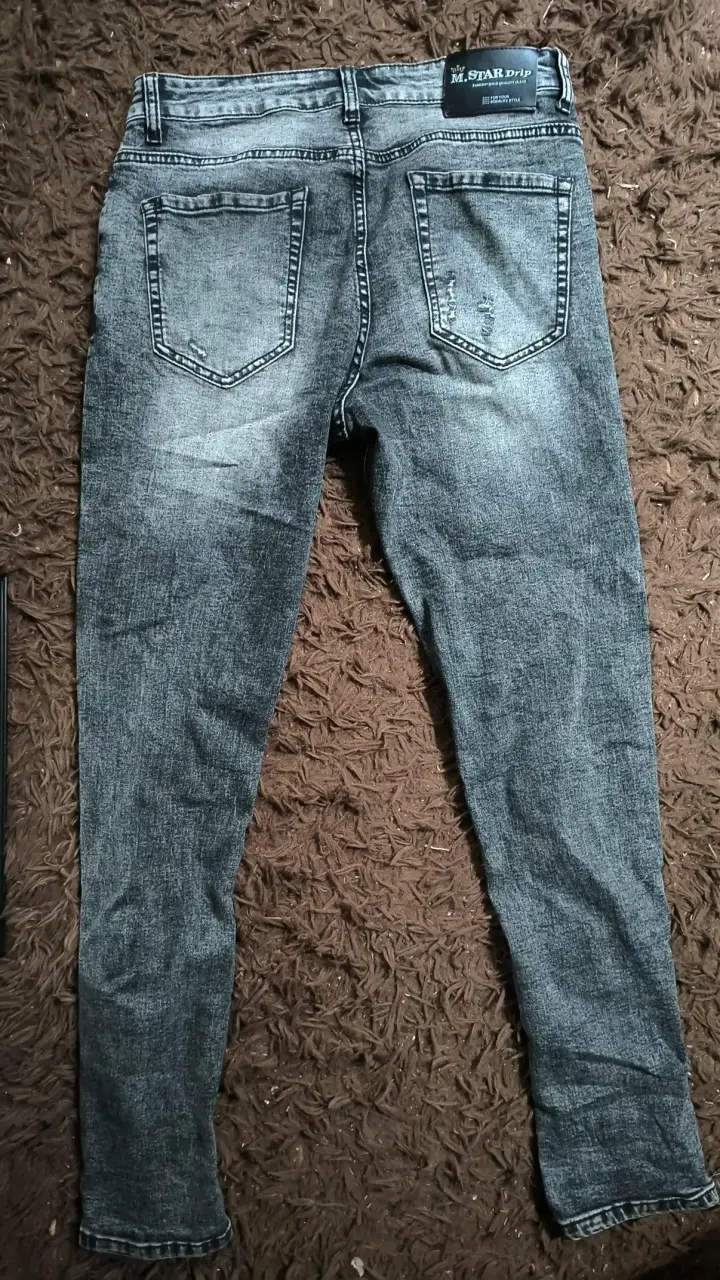 Jeans desgastados M.Star Drip para hombre - 3