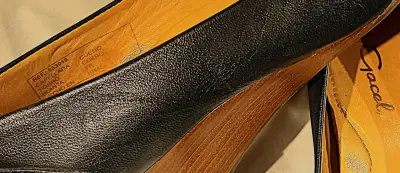 Zapatos de Cuero Gacel Go Azul Marino (Taco Cuña 5 - miniatura 3