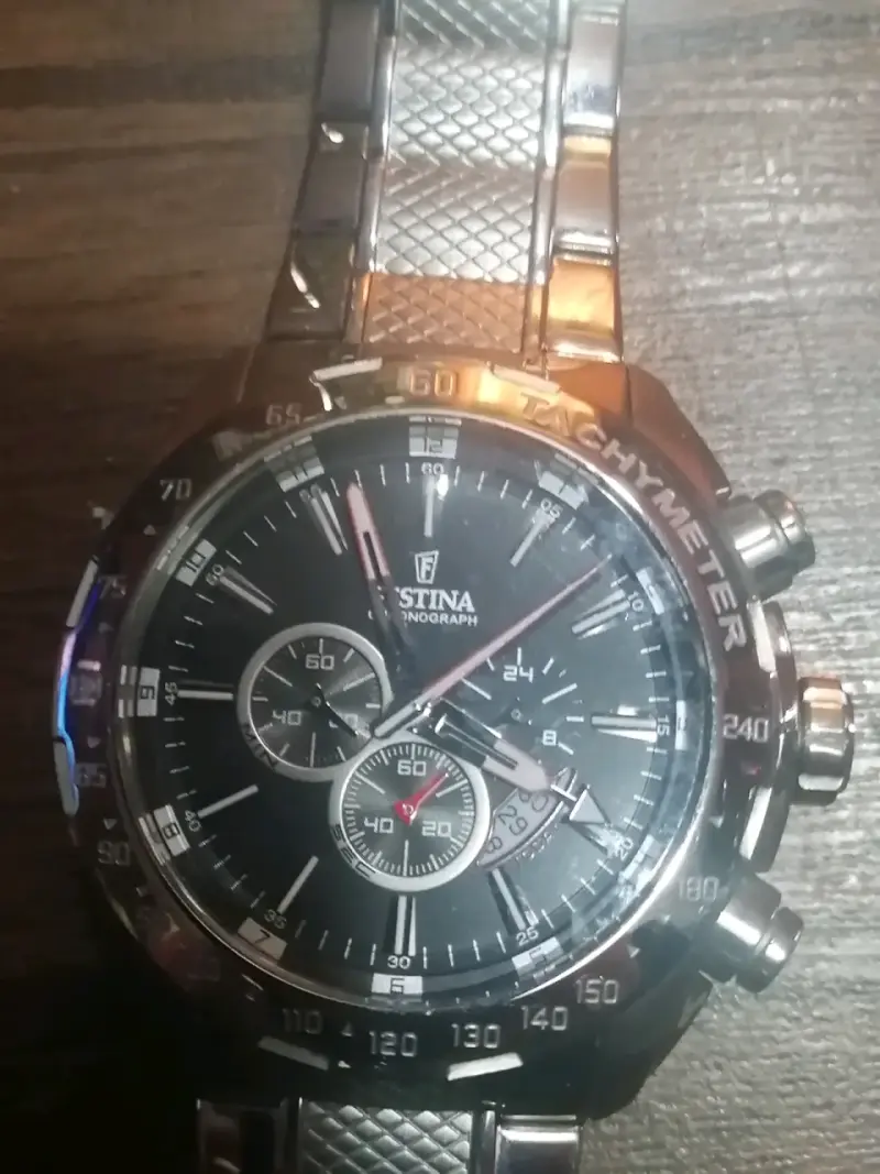 Reloj cronógrafo Festina de acero inoxidable - 5