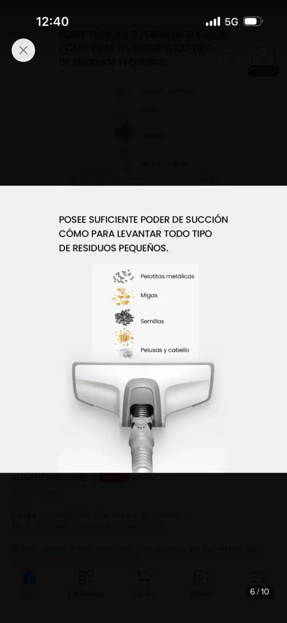 Aspiradora Vertical Sanitiao Techno SV11 - 5