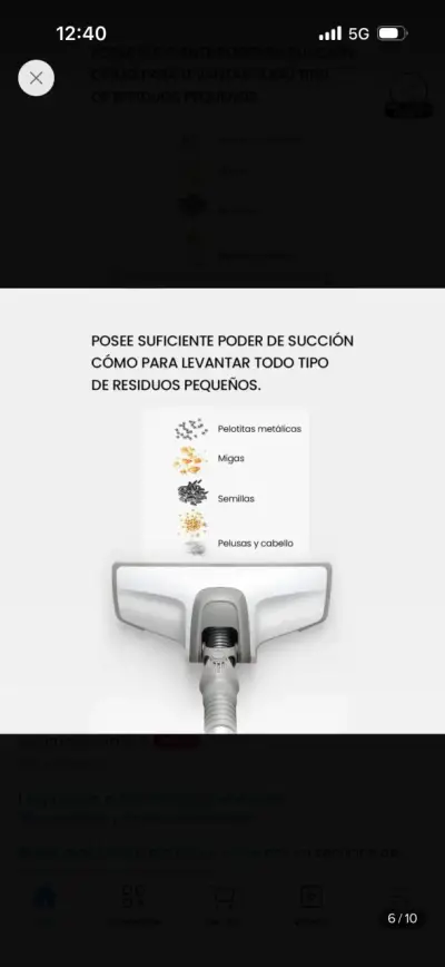Aspiradora Vertical Sanitiao Techno SV11 - miniatura 5