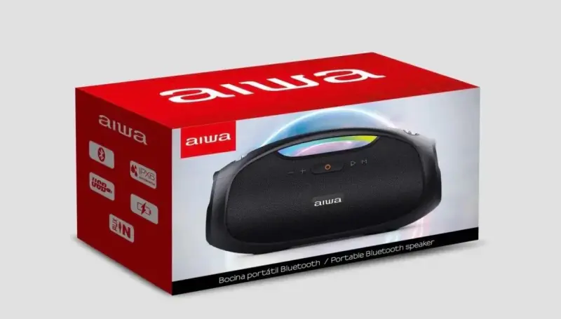 Parlante Portátil Bluetooth Aiwa 60W - 2