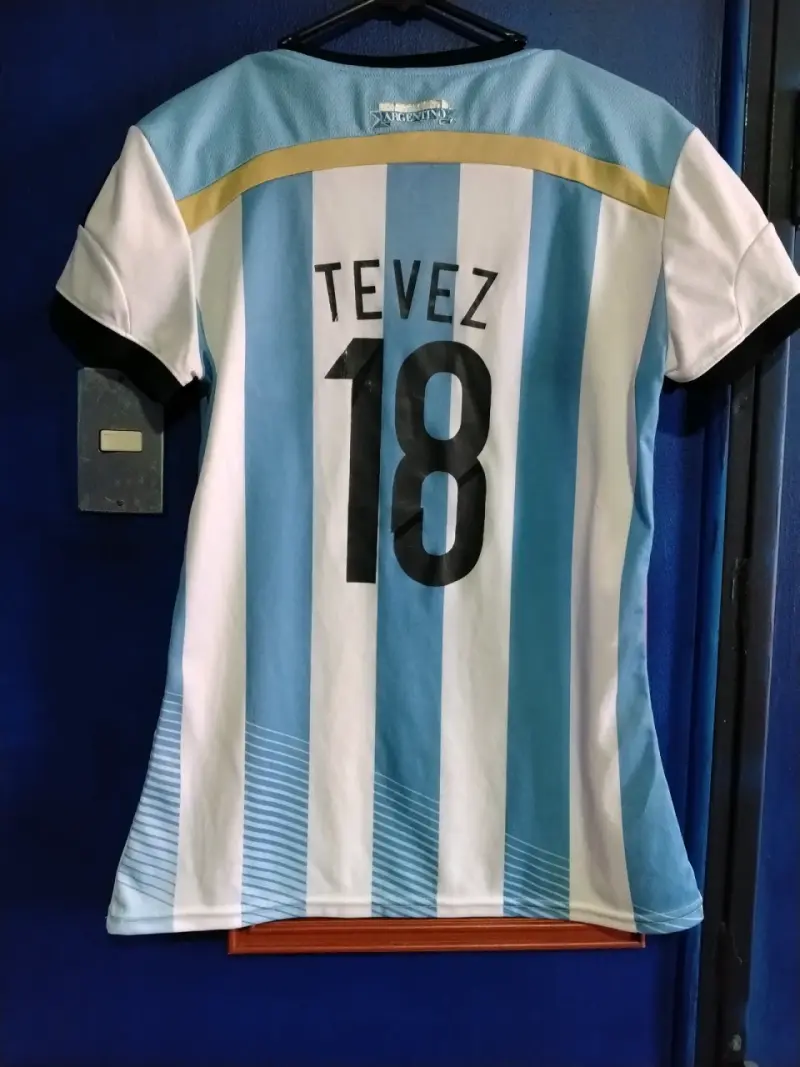 Camiseta Selección Argentina Adidas Tevez 18 - 2