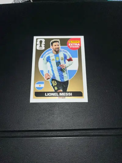 Lámina Panini Extra Sticker Lionel Messi FIFA - miniatura 1
