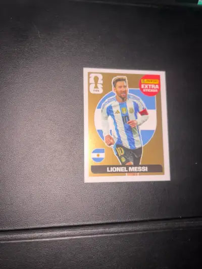 Lámina Panini Extra Sticker Lionel Messi FIFA - miniatura 4