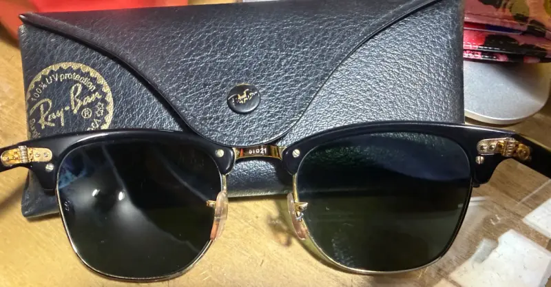 Gafas de Sol Ray-Ban Clubmaster Negras - 3