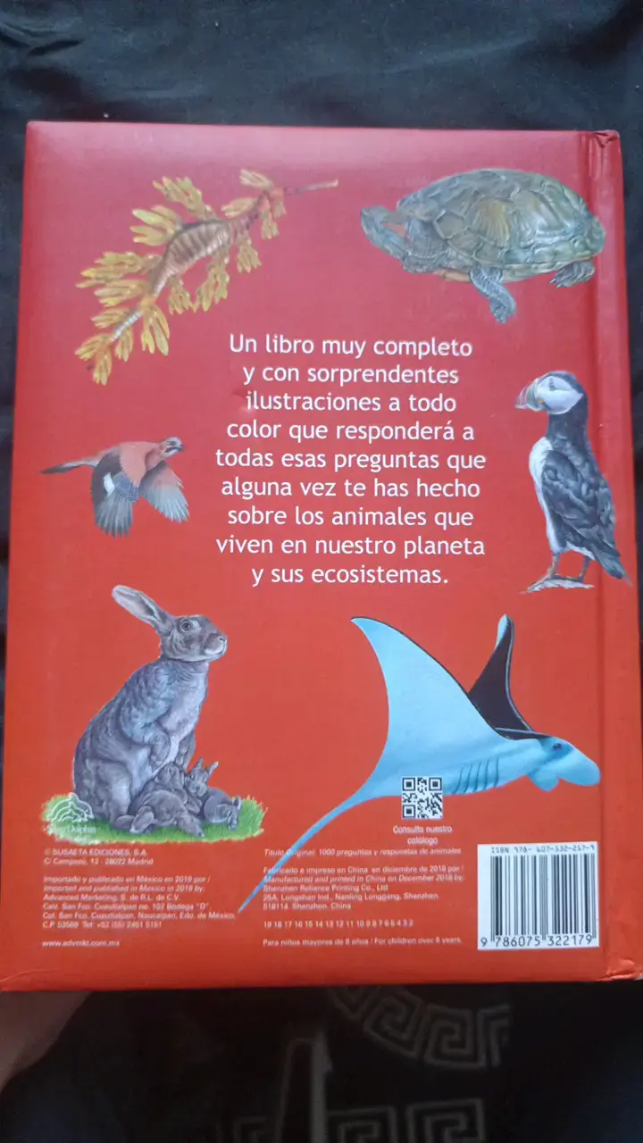 Libro 1000 Preguntas y Respuestas de Animales - 2