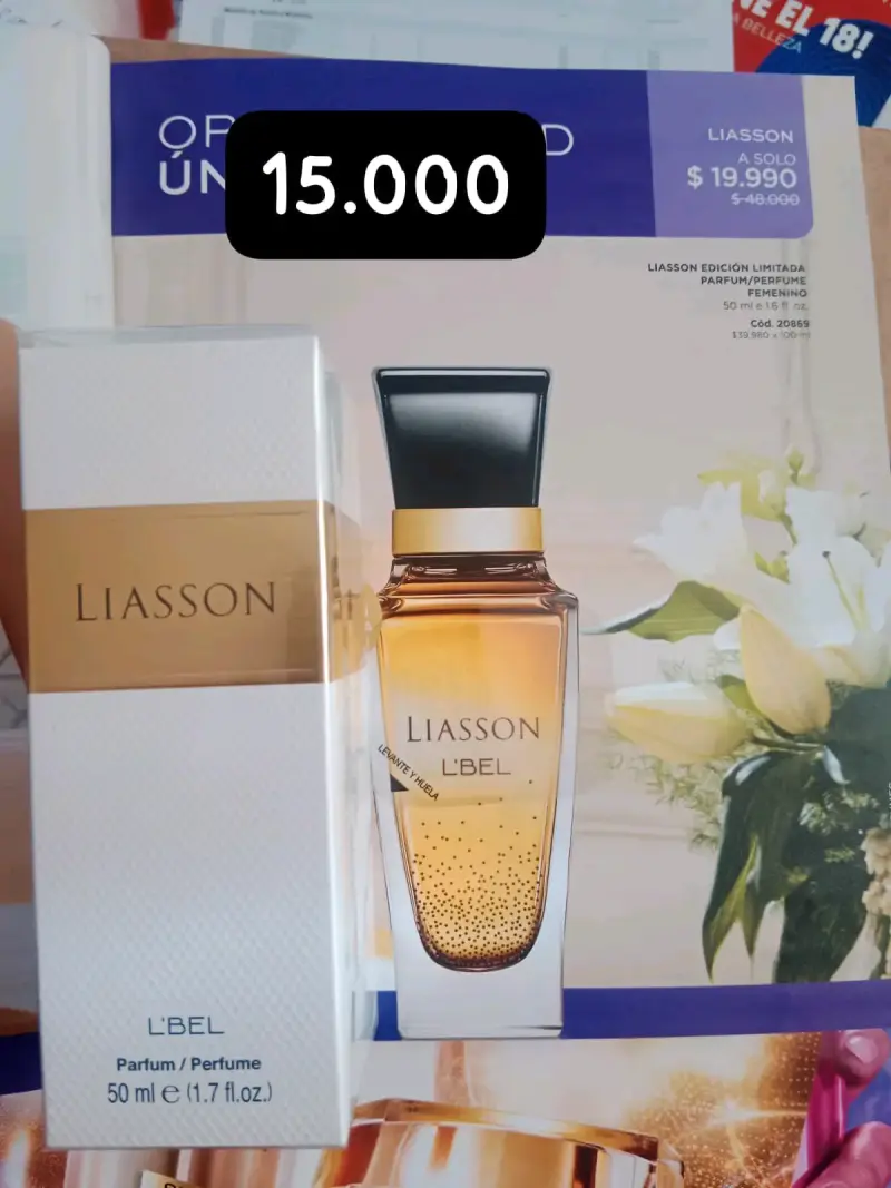 Perfume L'Bel Liasson 50 ml para mujer