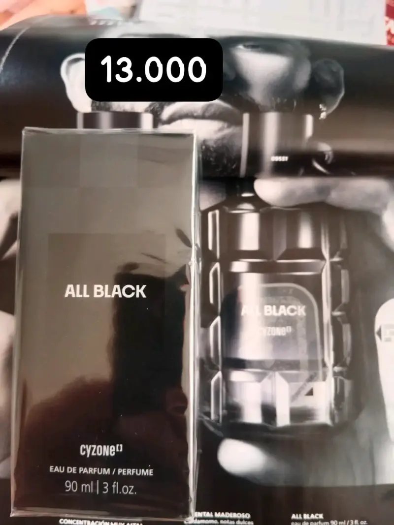 Perfume Cyzone All Black Eau de Parfum 90 ml