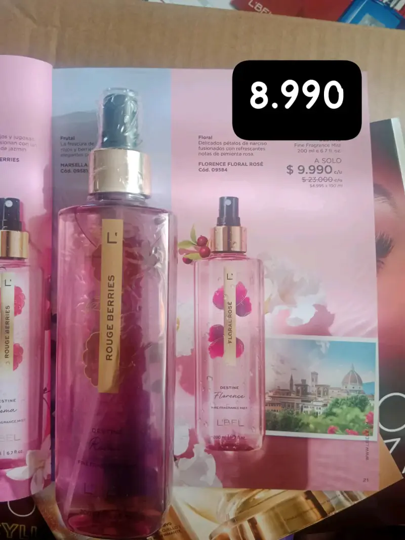 Perfume corporal Rouge Berries 200 ml