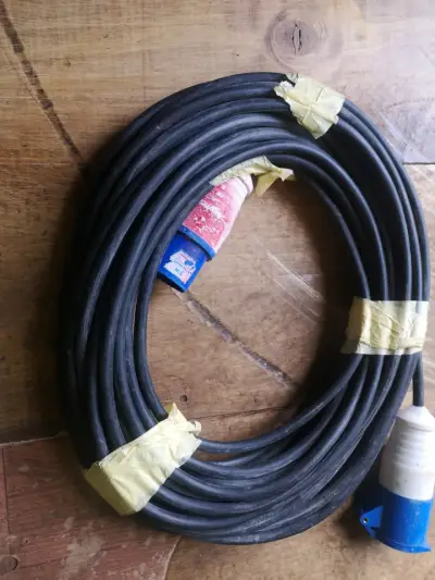 Cable de extensión eléctrica industrial 25m - miniatura 2