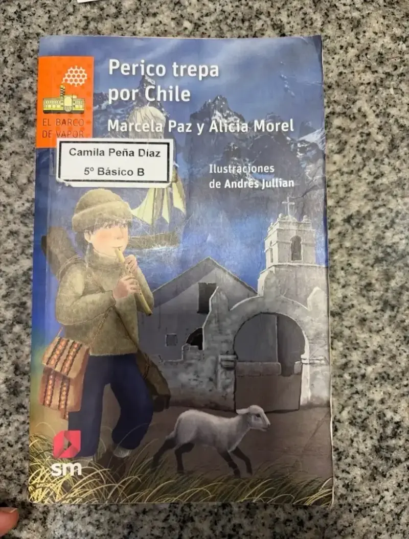 Libro 'Perico trepa por Chile' de Marcela Paz y Alicia Morel