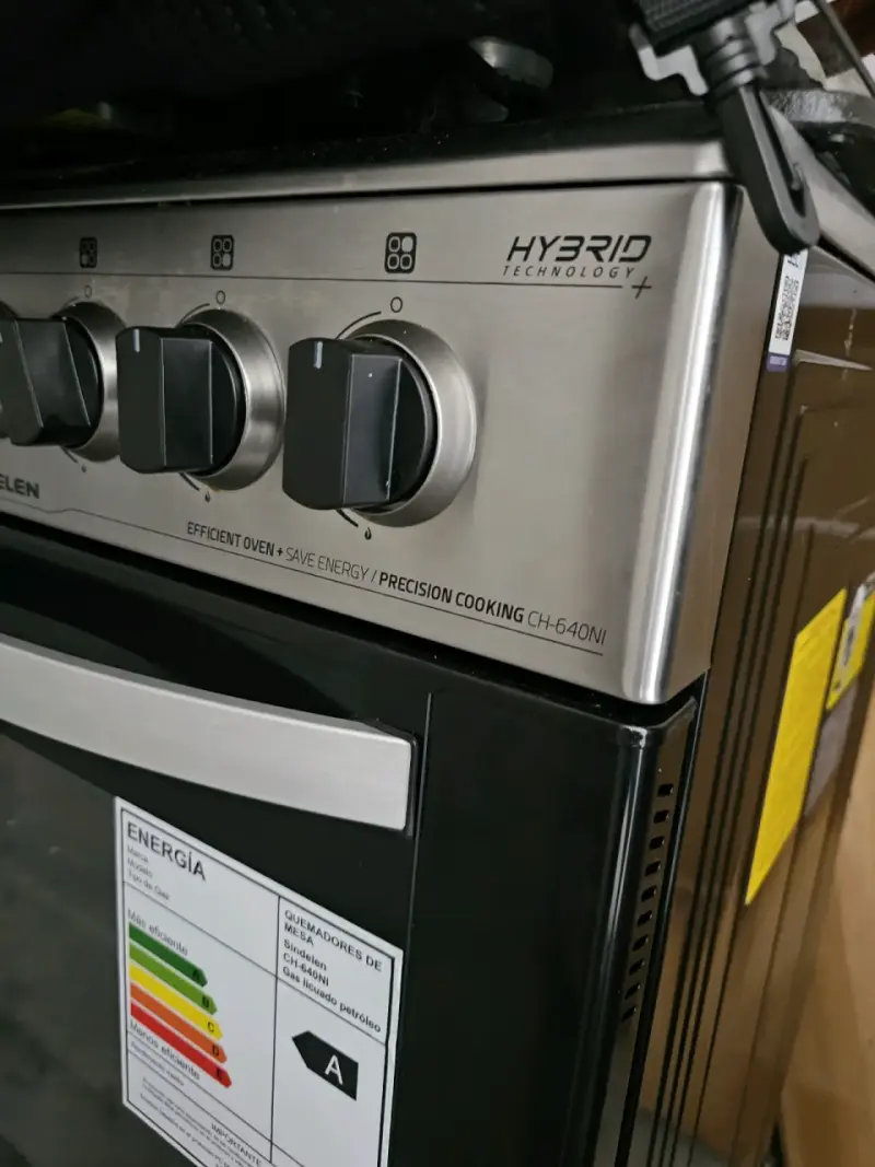 Cocina a gas y eléctrica Sindelen Hybrid Technology - 1