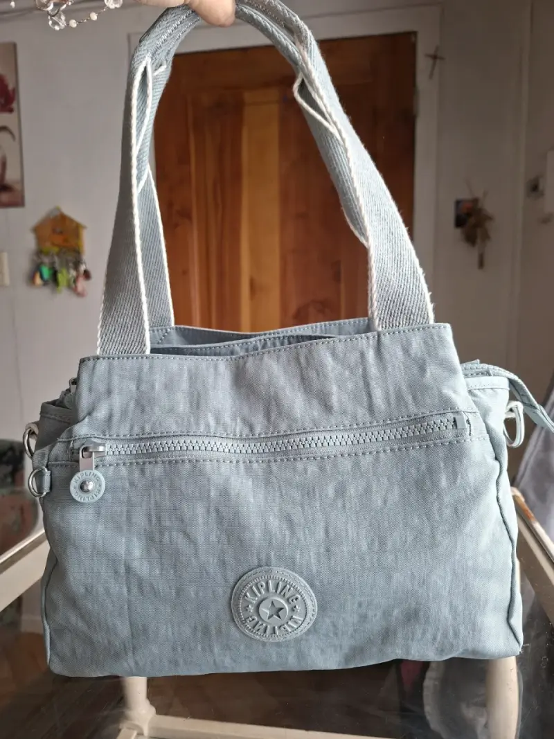 Bolso Kipling verde menta - 2