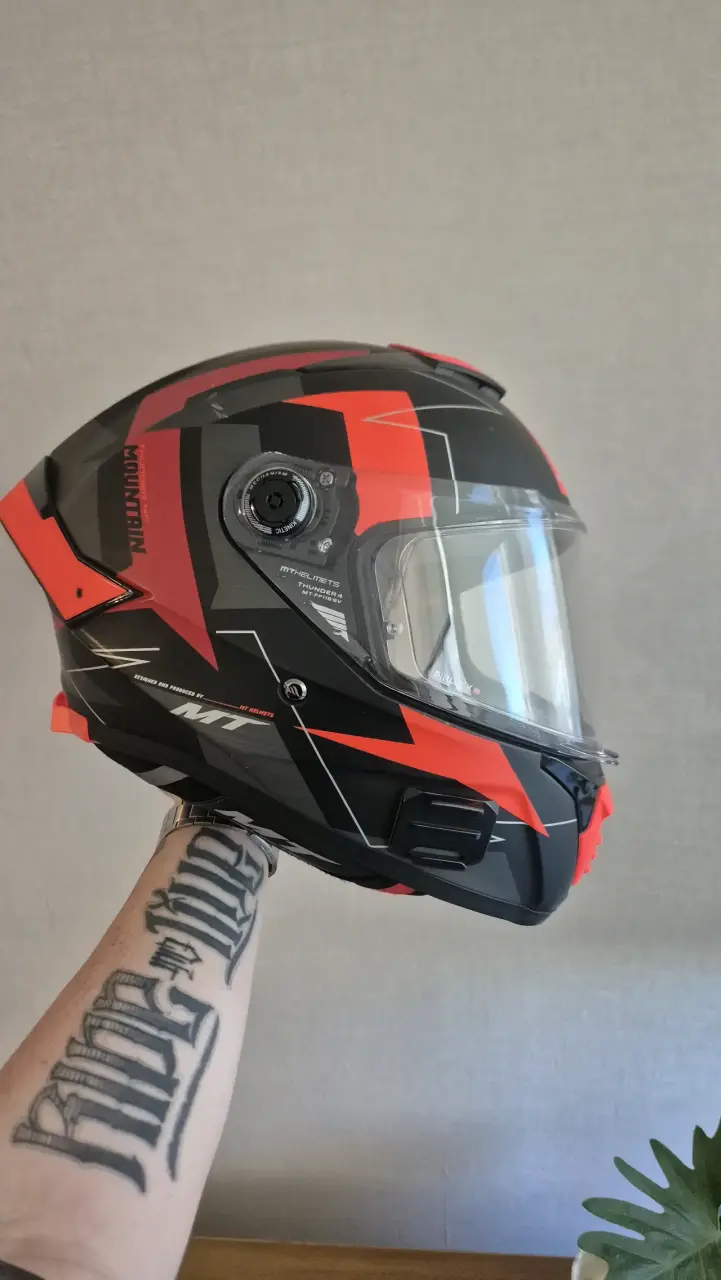 Casco de moto MT Helmets Thunder 4 con visor - 6