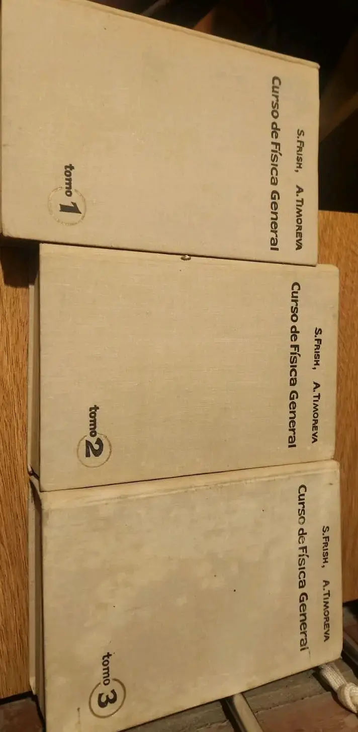Colección de libros Curso de Física General Tomos