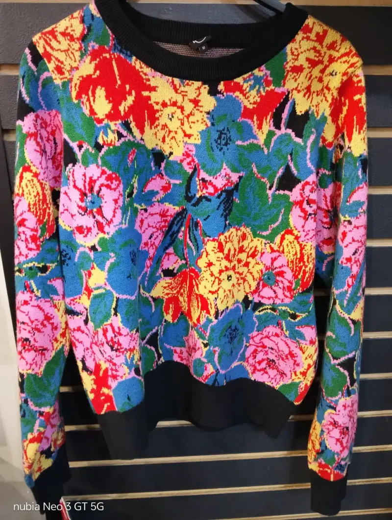 Suéter floral colorido Jo Jiménez edición limitada - 2