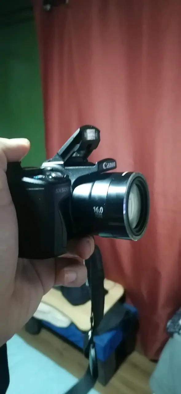 Cámara Canon SX500 IS con funda y zoom 30x - 2