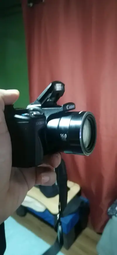 Cámara Canon SX500 IS con funda y zoom 30x - miniatura 2