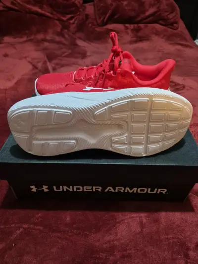 Zapatillas deportivas rojas Under Armour hombr - miniatura 3