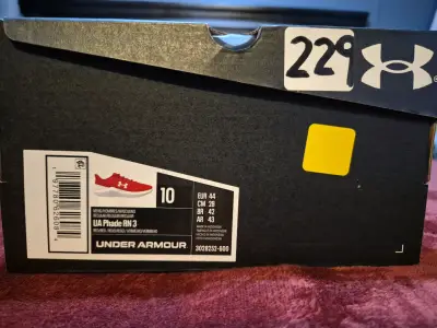 Zapatillas deportivas rojas Under Armour hombr - miniatura 5