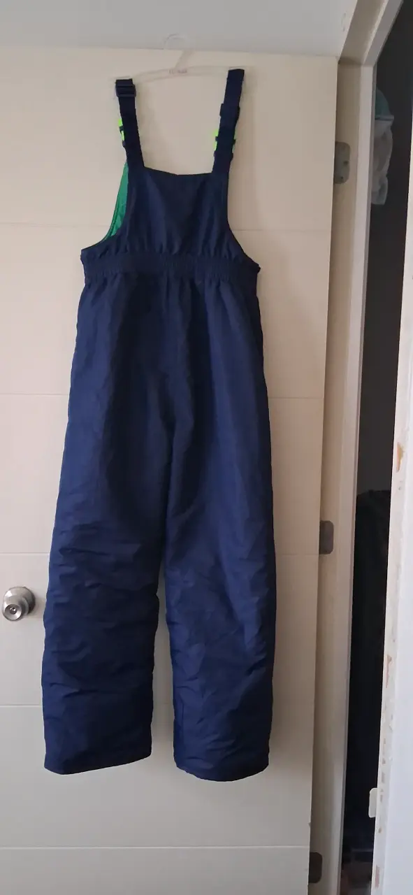 Pantalón de nieve azul para niños - 1