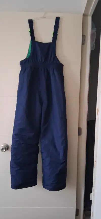 Pantalón de nieve azul para niños - miniatura 1