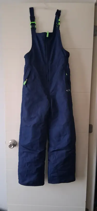 Pantalón de nieve azul para niños - miniatura 2