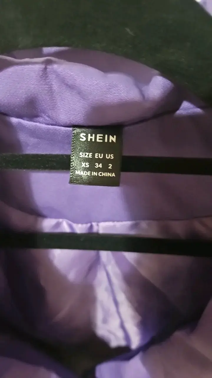 Blazer Morado Shein Talla S - 2