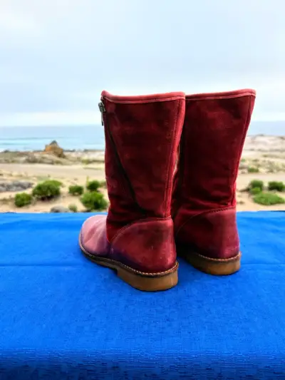 Botas de cuero y gamuza  Marca El Naturista - miniatura 1