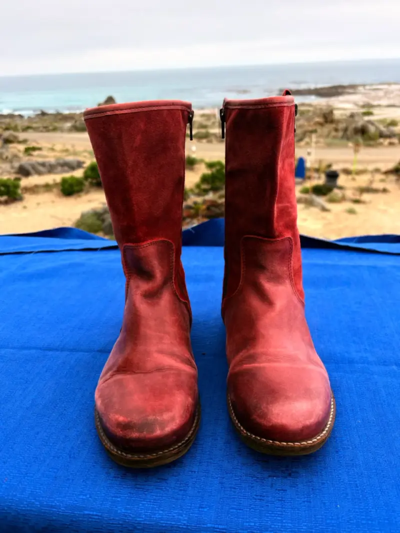 Botas de cuero y gamuza  Marca El Naturista - 3