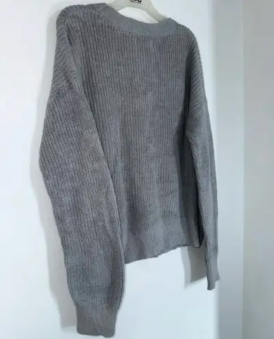 Cárdigan gris de punto Old Navy - miniatura 3