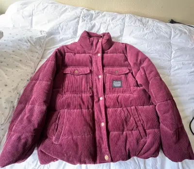 Chaqueta cotele burdeo Wild Lama - miniatura 1