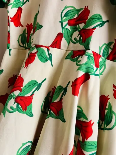 Vestido china cueca lazo verde - miniatura 3