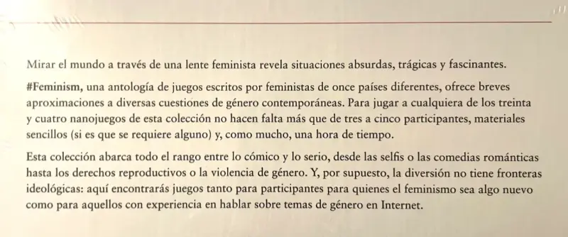 Juego de rol #Feminism - 2