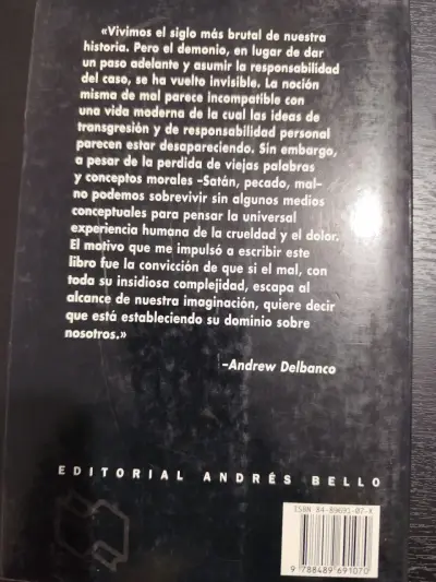 Libro 'La muerte de Satán' de Andrew Delbanco - miniatura 3