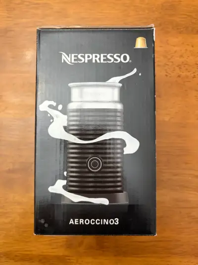 Espumador de Leche Nespresso Aeroccino3 Negro - miniatura 1