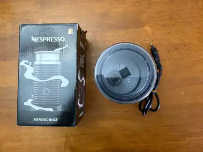 Espumador de Leche Nespresso Aeroccino3 Negro - miniatura 3
